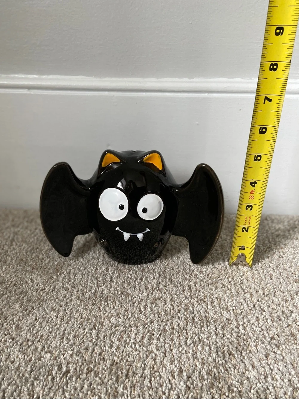 NWOT Ceramic Bat Halloween Decor TJ Maxx